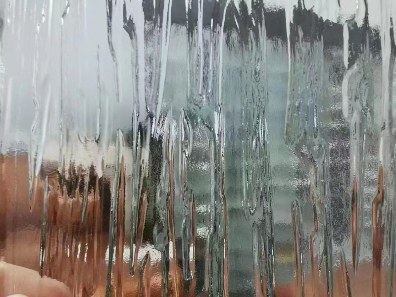 大雨花水纹玻璃